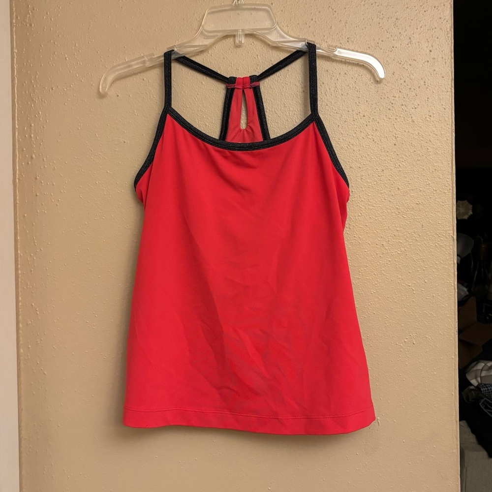 GapFit Pink Racerback Workout Tank Top
